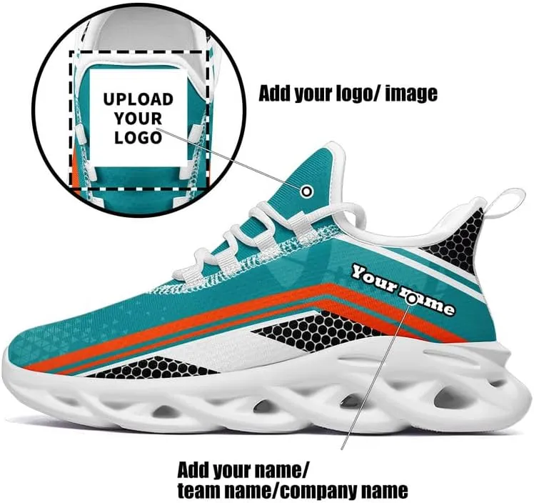 Custom Running Shoes for Men Women Personalized Jogging Walking Athletic Sports Shoe Light Weight Lace Up Unisex Sneaker