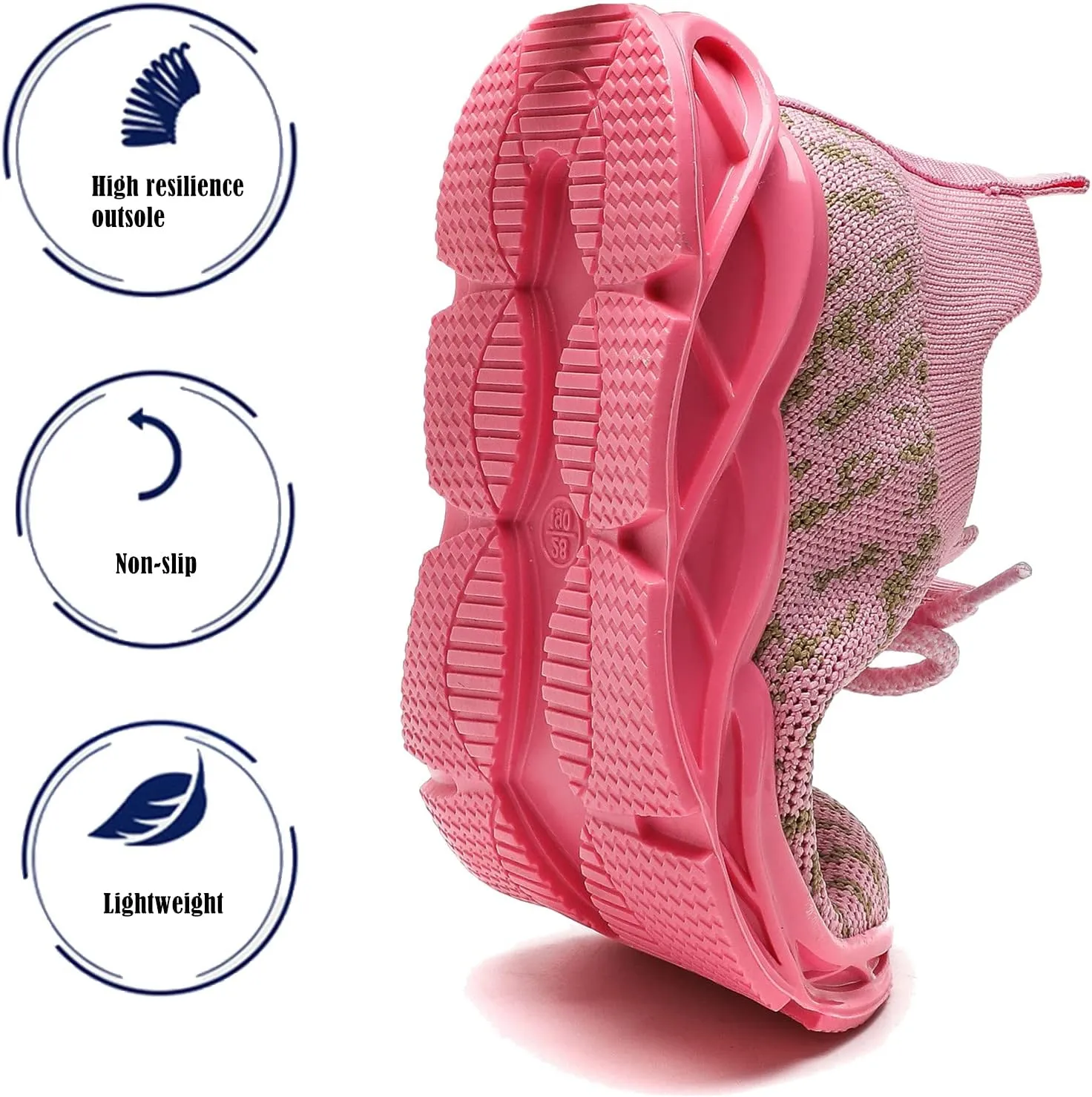 DADAWEN Boys Girls Sneakers Kids Lightweight Breathable Tennis Athletic Running Shoes for Toddler/Little Kid/Big Kid