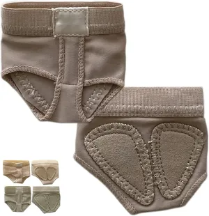 DANCEYOU Foot Undies Thongs 1/2 Pairs Lyrical Dance Paws Pads Ballet Belly Contemporary Dance Shoes for Kids Women and Men