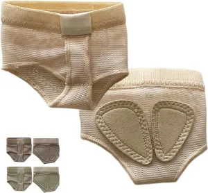 DANCEYOU Foot Undies Thongs 1/2 Pairs Lyrical Dance Paws Pads Ballet Belly Contemporary Dance Shoes for Kids Women and Men