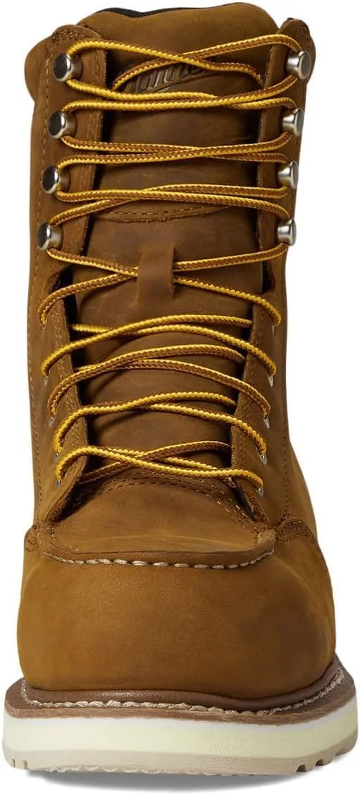 Danner Cedar River 8” Waterproof Aluminum Toe Work Boots for Men - Premium Leather with Breathable Danner Dry & Slip-Resistant Outsole, EH Rated