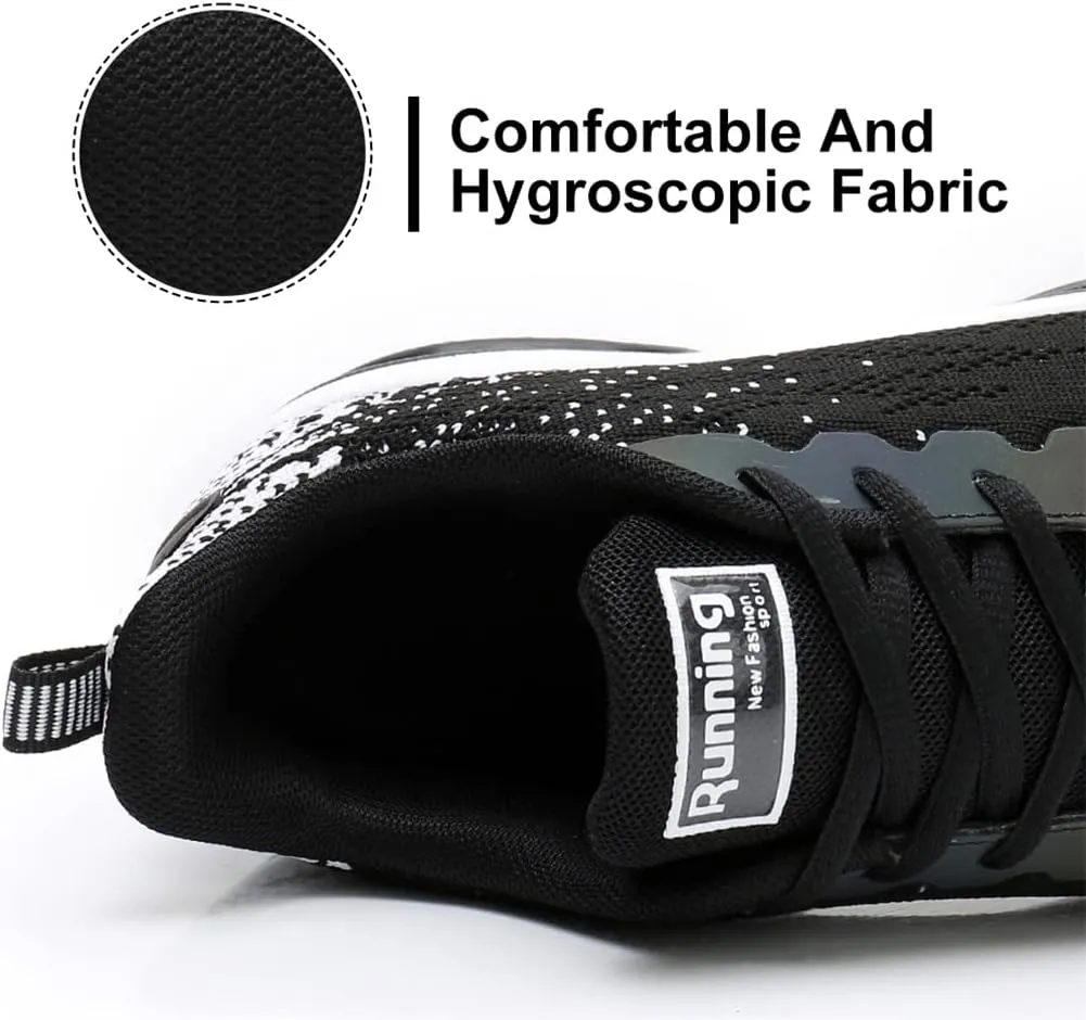 Dannto Women's Lightweight Walking Sneakers Air Cushion Tennis Athletic Running Fashion Sport Shoes for Girls