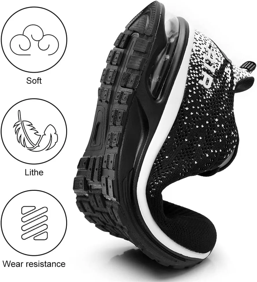 Dannto Women's Lightweight Walking Sneakers Air Cushion Tennis Athletic Running Fashion Sport Shoes for Girls