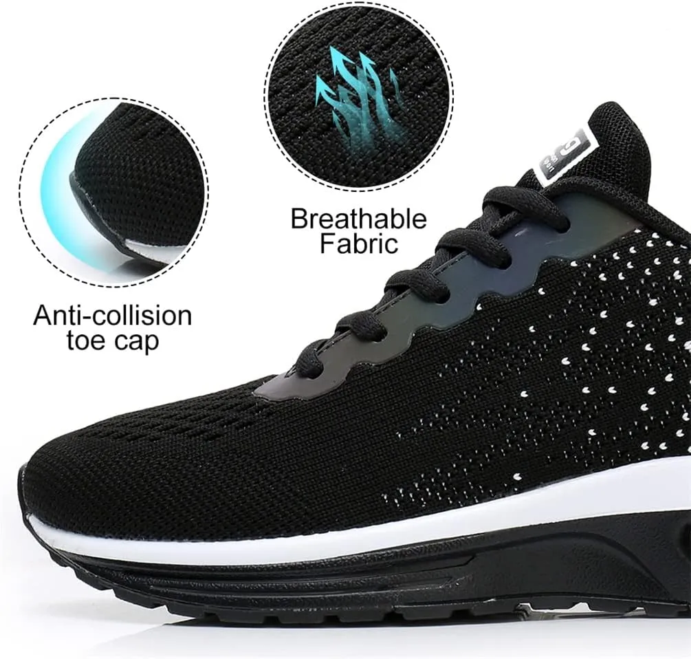 Dannto Women's Lightweight Walking Sneakers Air Cushion Tennis Athletic Running Fashion Sport Shoes for Girls