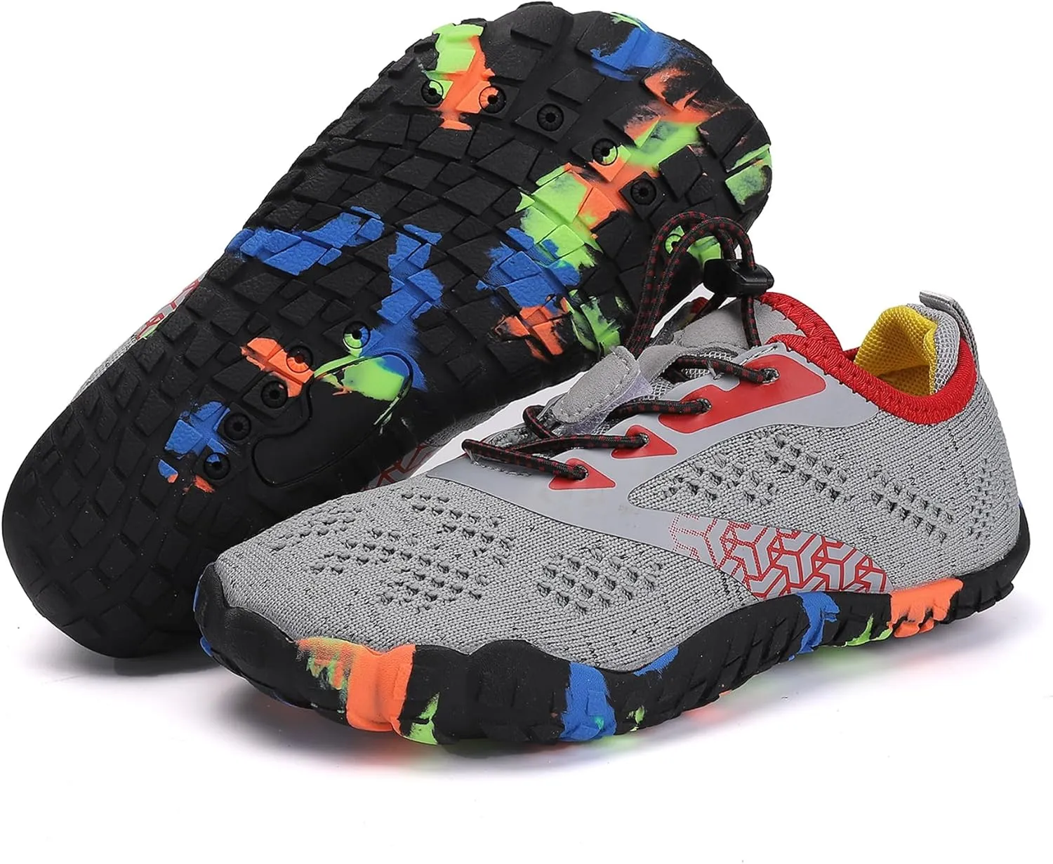 DimaiGlobal Kids Barefoot Shoes Boys Trail Running Shoes Girls Running Shoes Sneakers Athletic Tennis Shoes Toddler Little Kid Big Kid