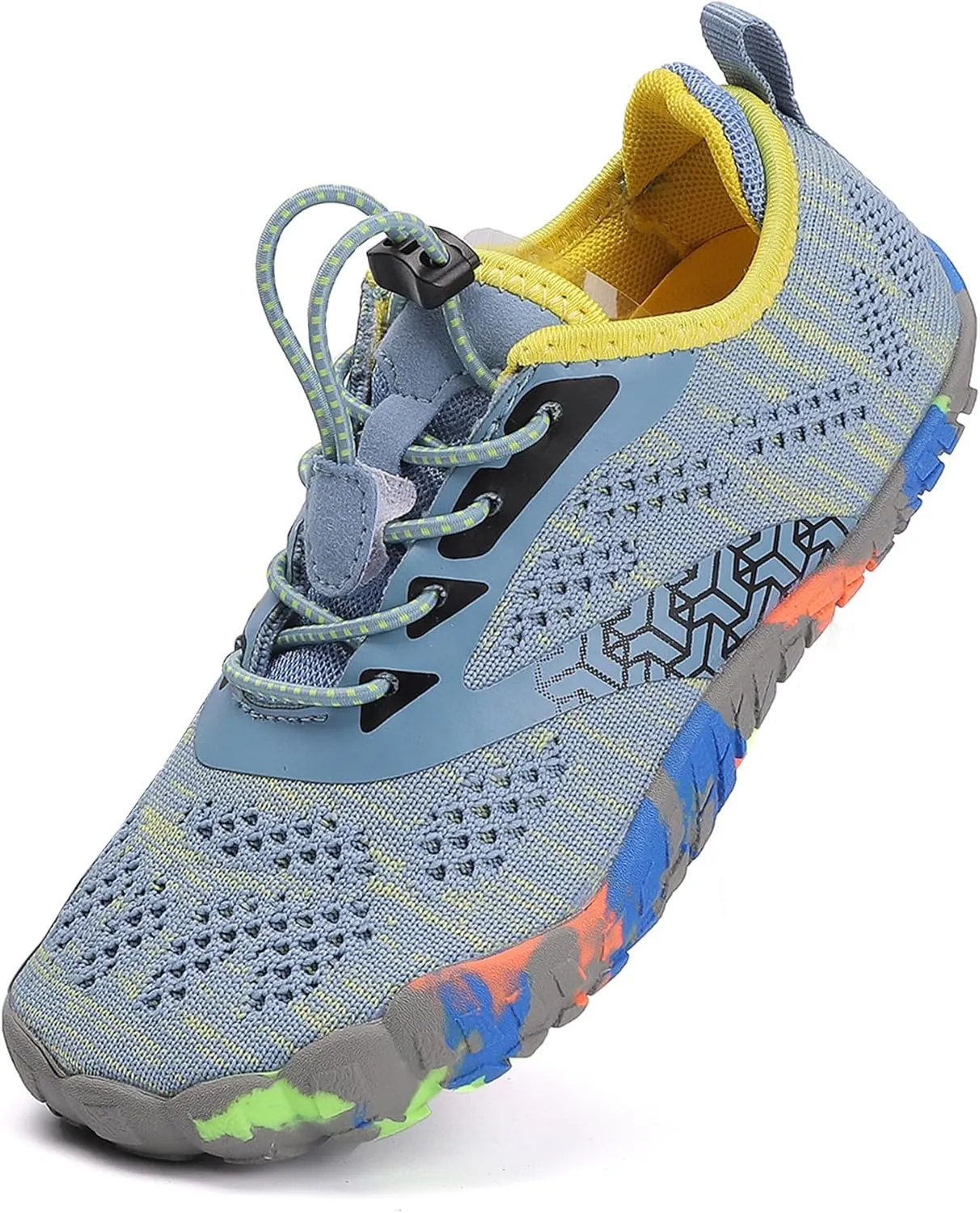 DimaiGlobal Kids Barefoot Shoes Boys Trail Running Shoes Girls Running Shoes Sneakers Athletic Tennis Shoes Toddler Little Kid Big Kid
