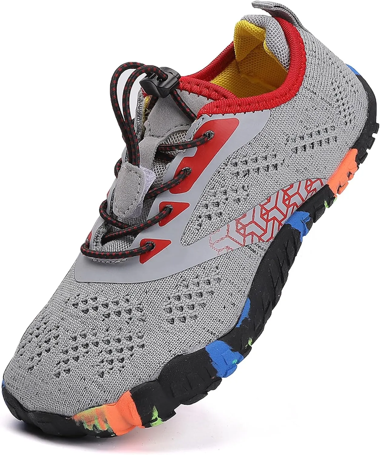 DimaiGlobal Kids Barefoot Shoes Boys Trail Running Shoes Girls Running Shoes Sneakers Athletic Tennis Shoes Toddler Little Kid Big Kid