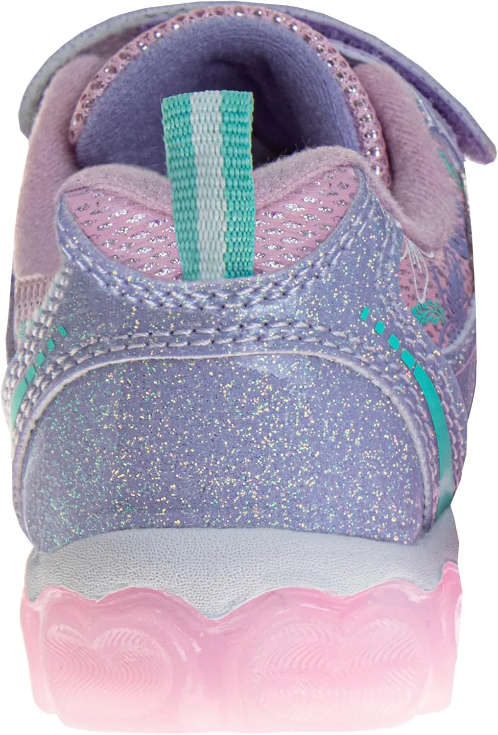 Disney Girls Moana Light Up Laceless Running Shoes (Toddler/Little Girl)