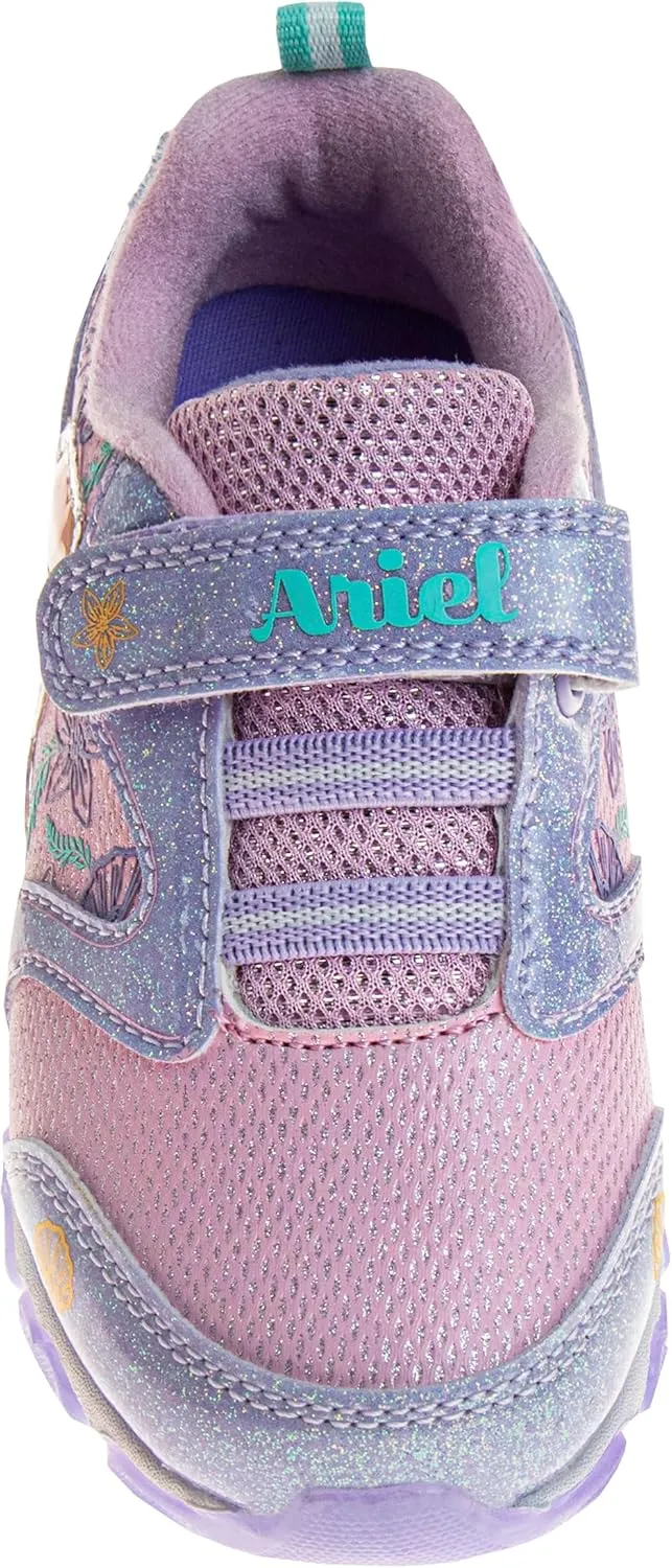 Disney Girls Moana Light Up Laceless Running Shoes (Toddler/Little Girl)
