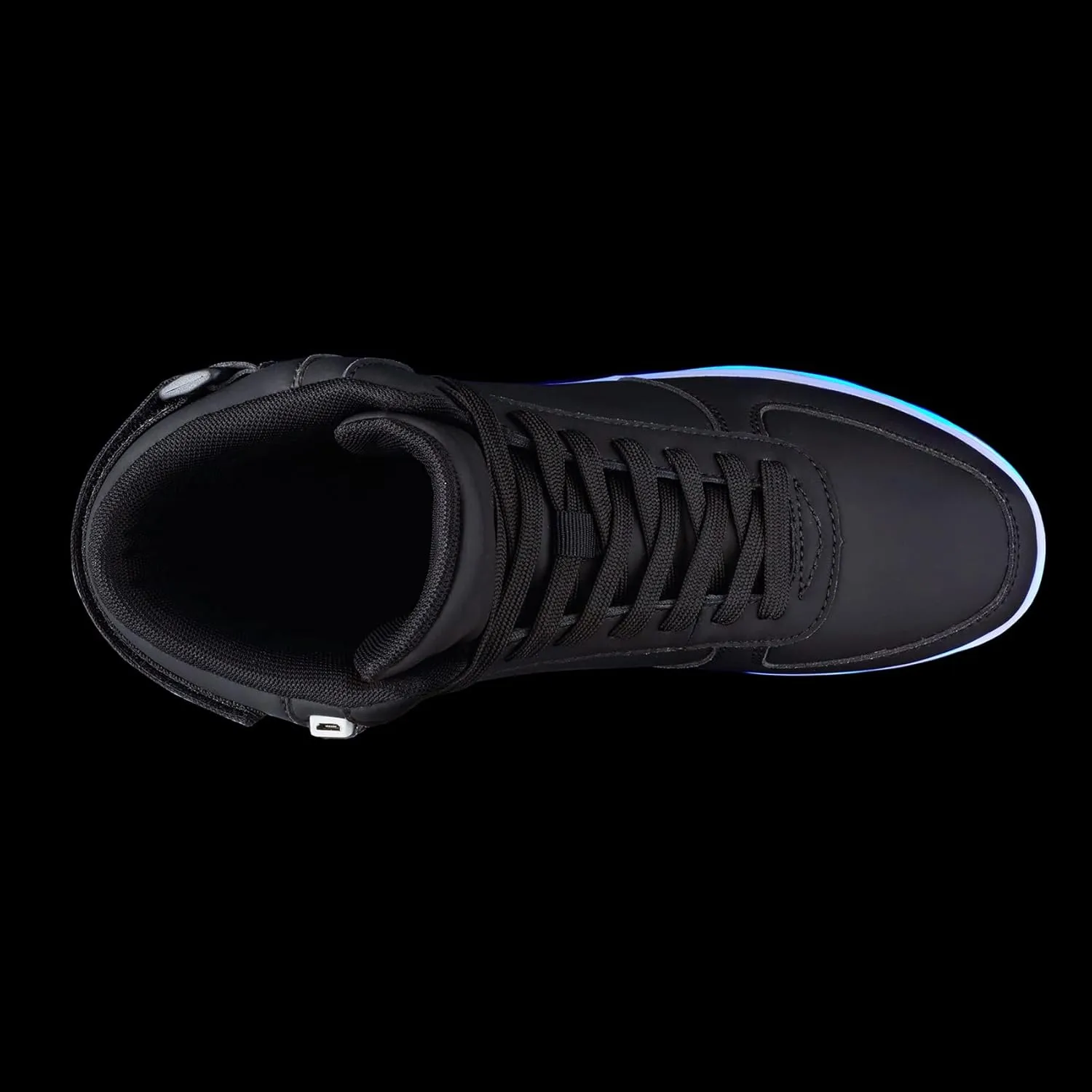 DIYJTS Unisex LED Light Up Shoes, Fashion High Top LED Sneakers USB Rechargeable Glowing Luminous Shoes for Men, Women, Teens