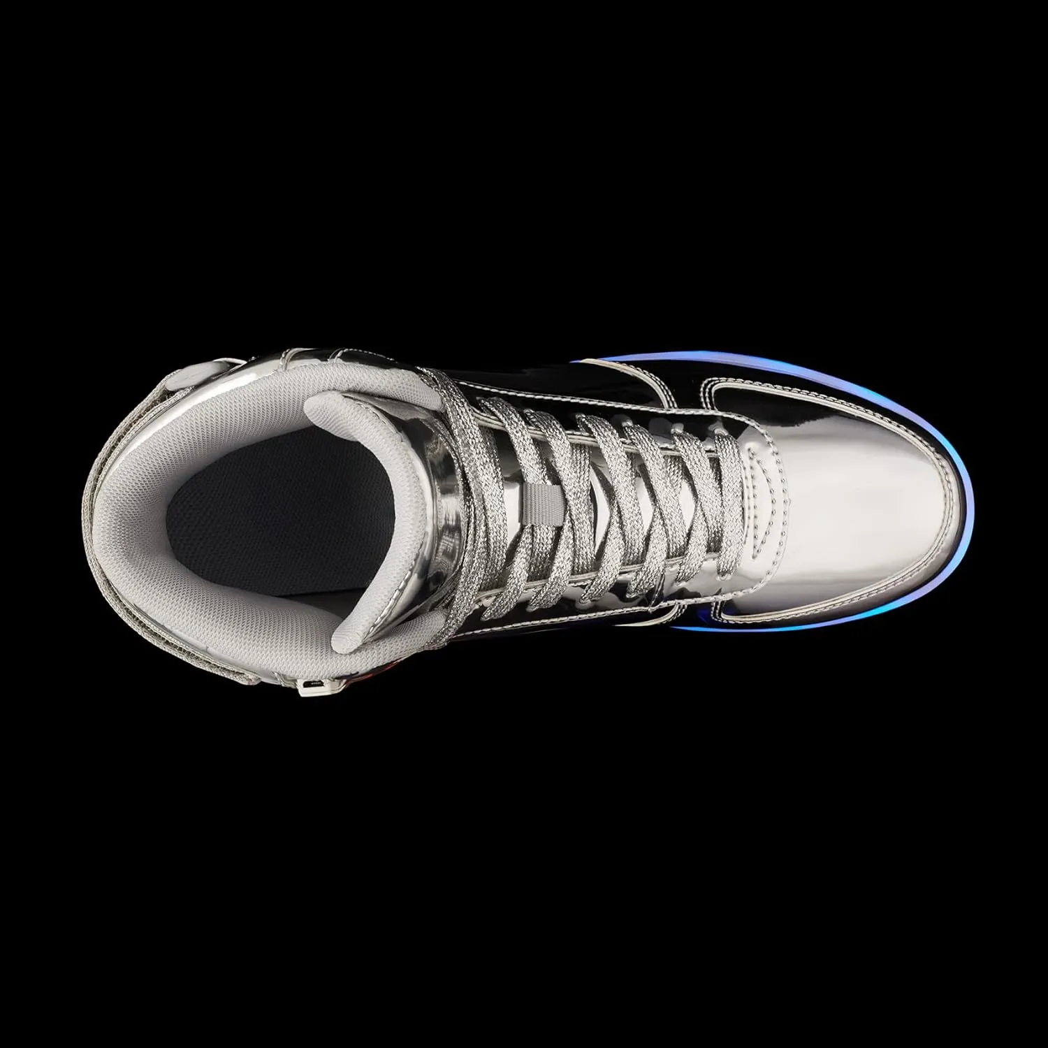 DIYJTS Unisex LED Light Up Shoes, Fashion High Top LED Sneakers USB Rechargeable Glowing Luminous Shoes for Men, Women, Teens