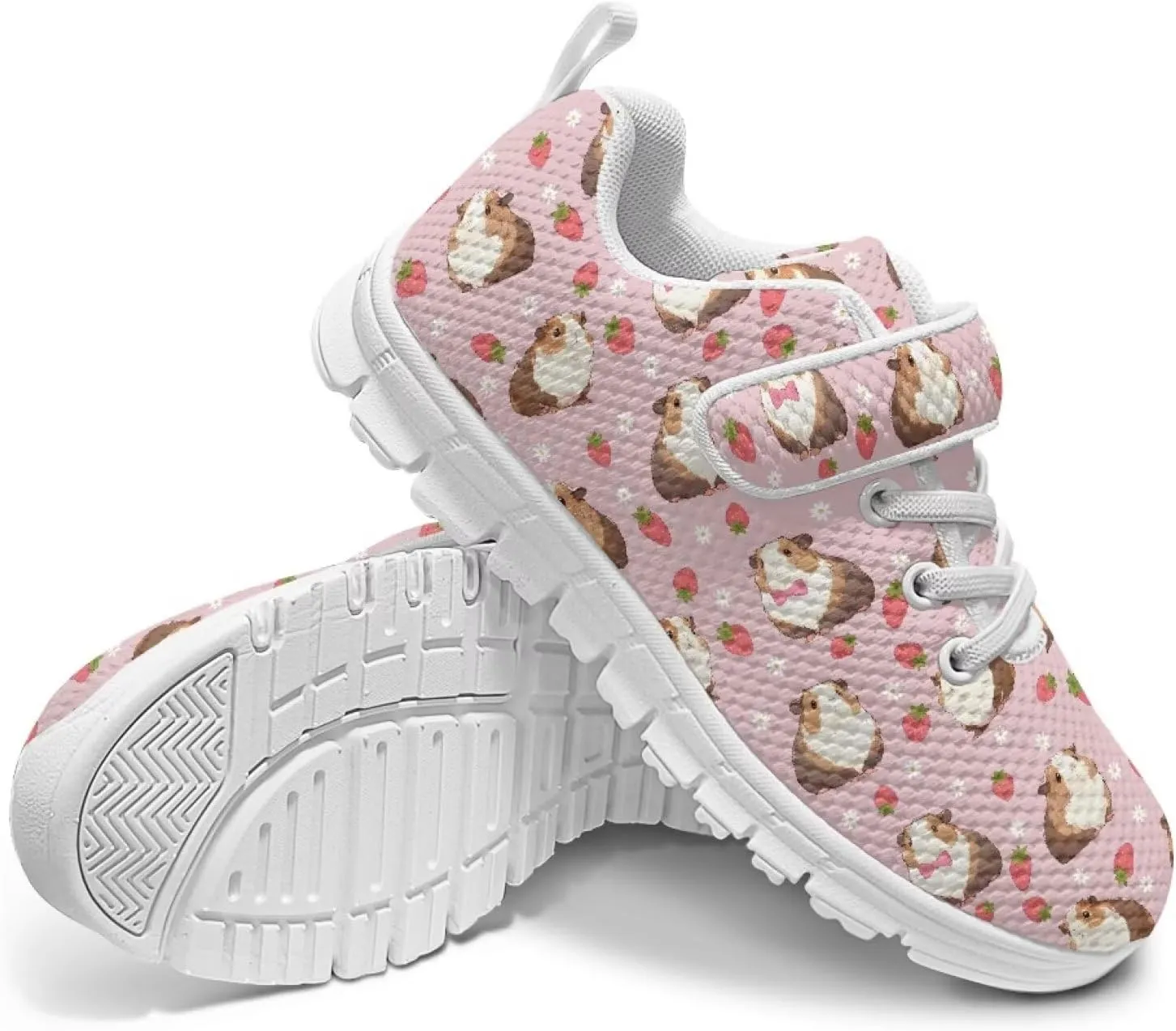 Doojoayie Athletic Shoes for Kids Girls for Active Kids Play Running Jogging Shoes