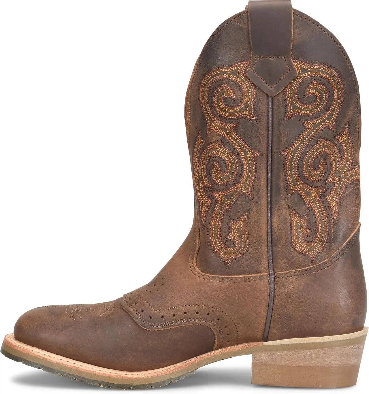DOUBLE-H Men's Rockdale 11" U Toe Roper Boots