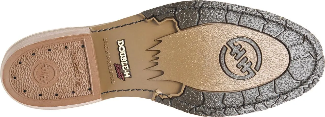 DOUBLE-H Men's Rockdale 11" U Toe Roper Boots