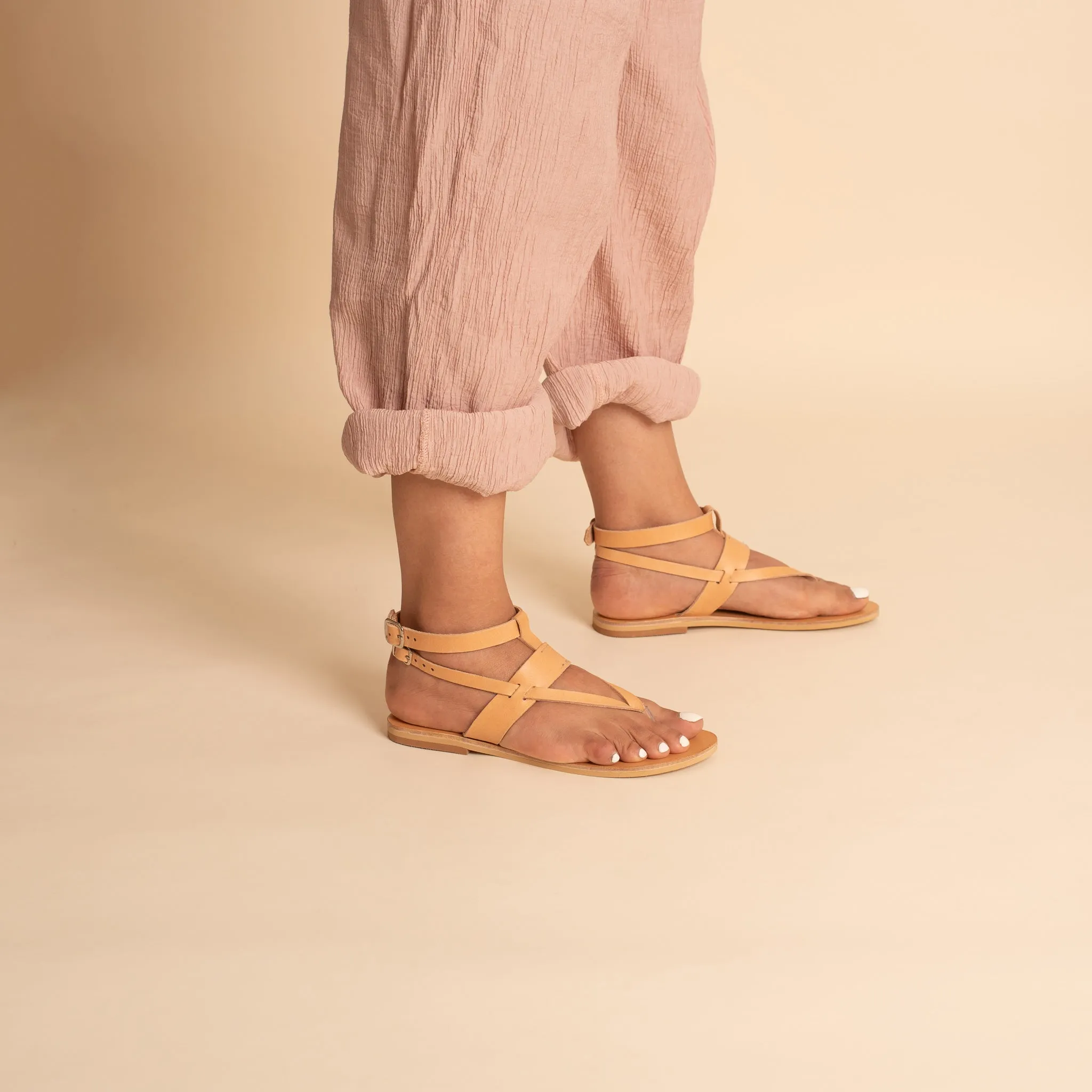 Double Strap Sandals - Rhea