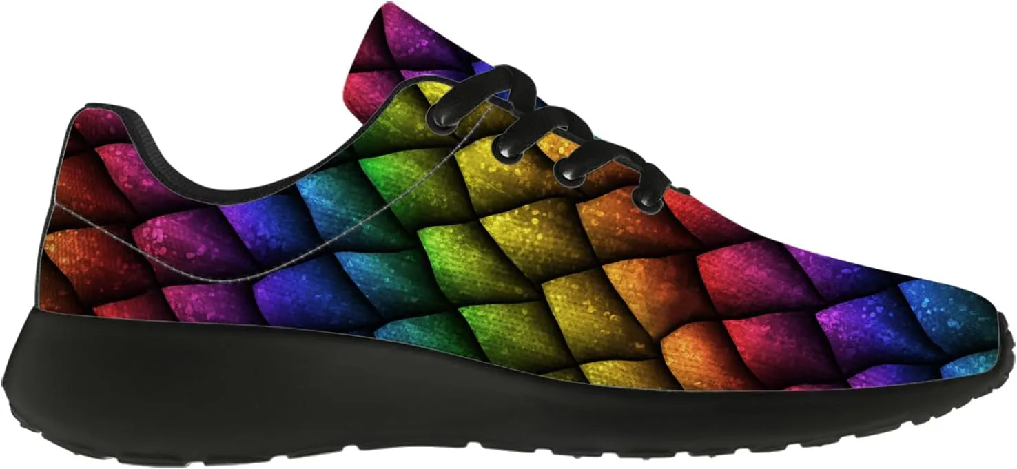 Dragon Scales Shoes for Men Women Running Shoes 3D Print Sneakers Gifts for Women Men