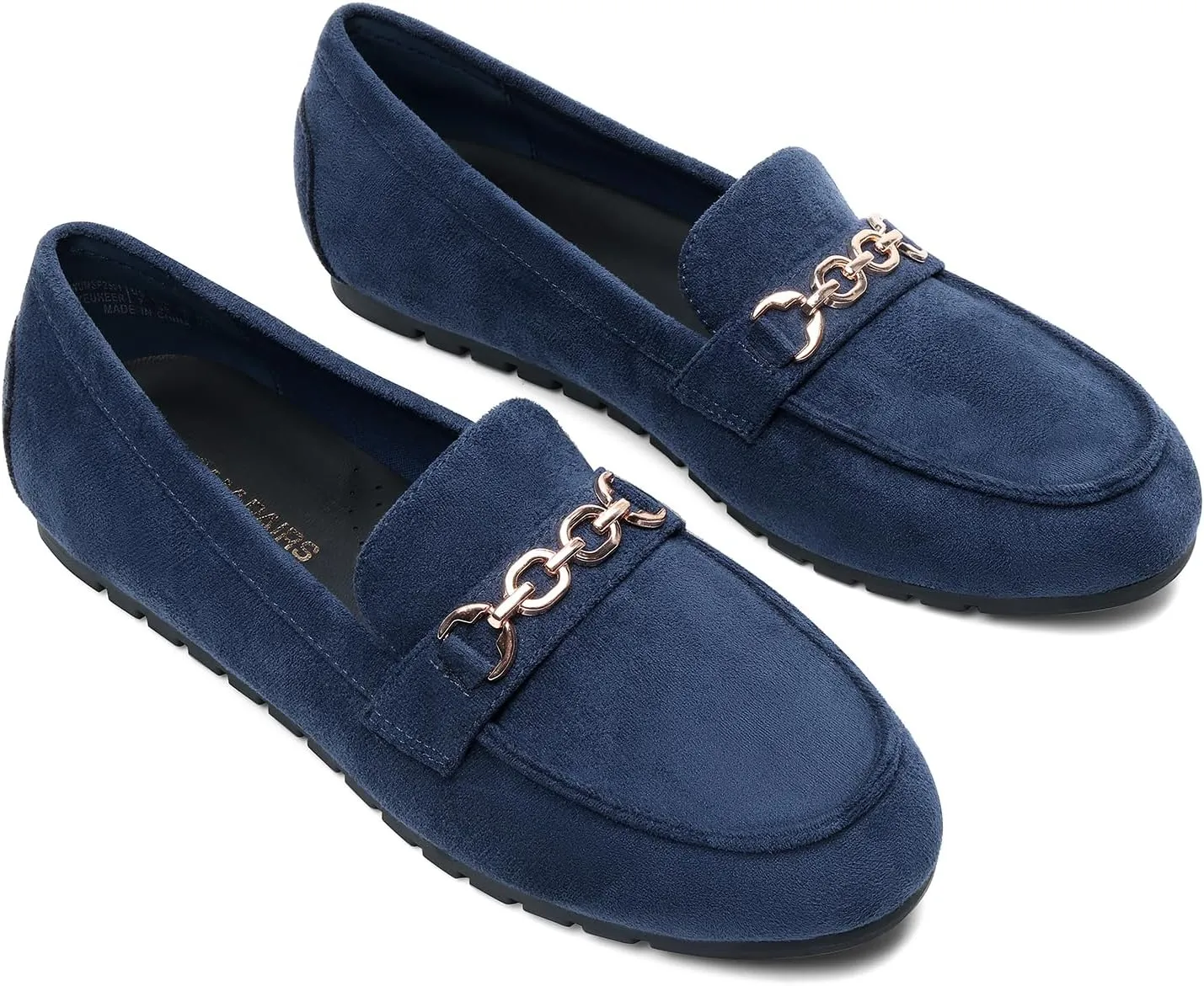 DREAM PAIRS Loafers for Women Casual Comfortable Slip On Flat Shoes Lightweight Leisure Work Shoes Comfort Walking Shoes