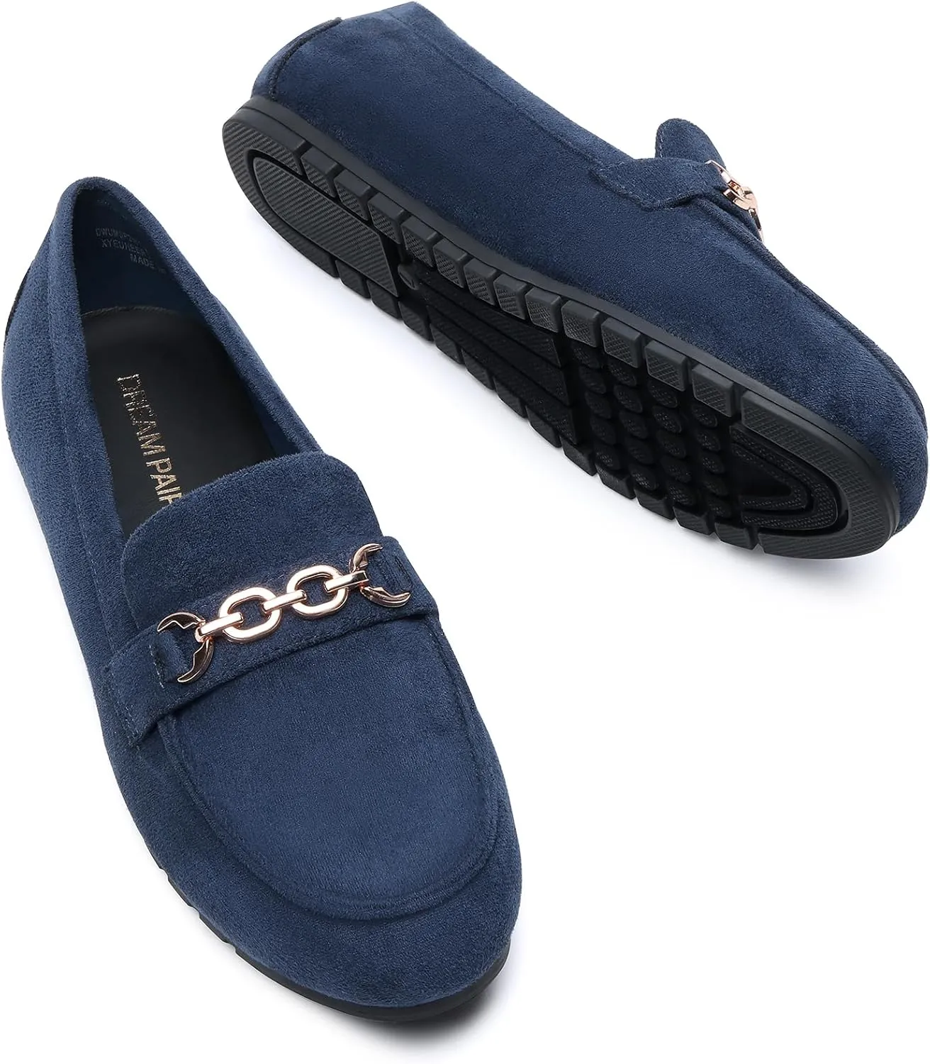 DREAM PAIRS Loafers for Women Casual Comfortable Slip On Flat Shoes Lightweight Leisure Work Shoes Comfort Walking Shoes