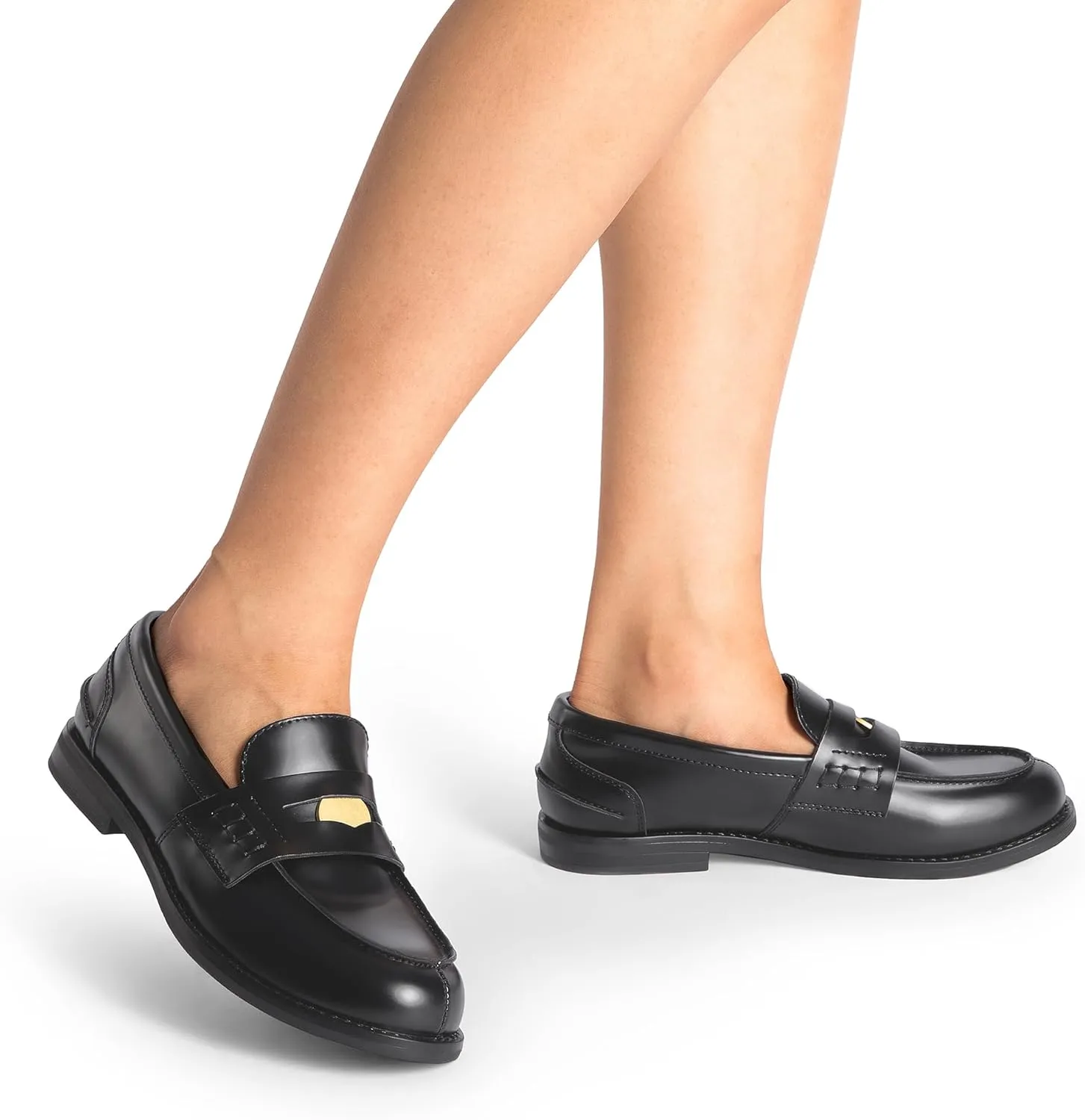DREAM PAIRS Women's Loafers Dressy Fashion Comfortable Slip On Penny Loafers Business Casual Shoes Work Office for Women