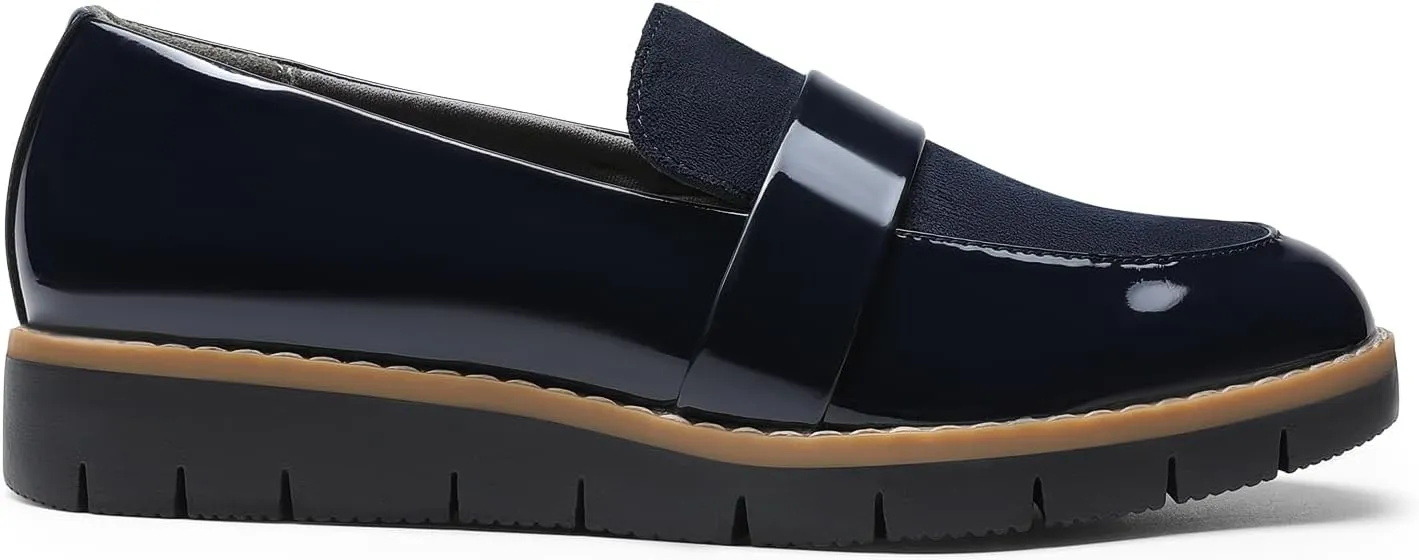 DREAM PAIRS Women's Loafers, Slip-On Business Casual Work Shoes