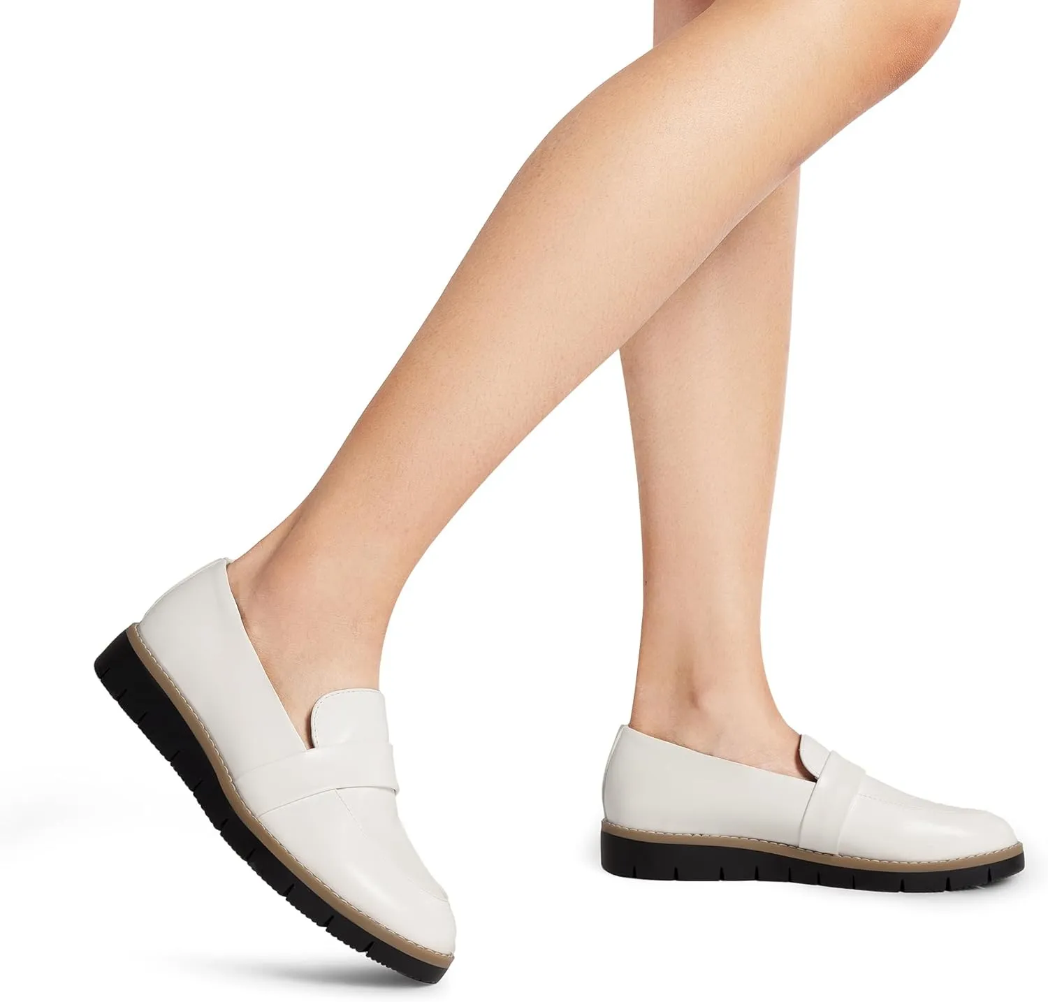 DREAM PAIRS Women's Loafers, Slip-On Business Casual Work Shoes
