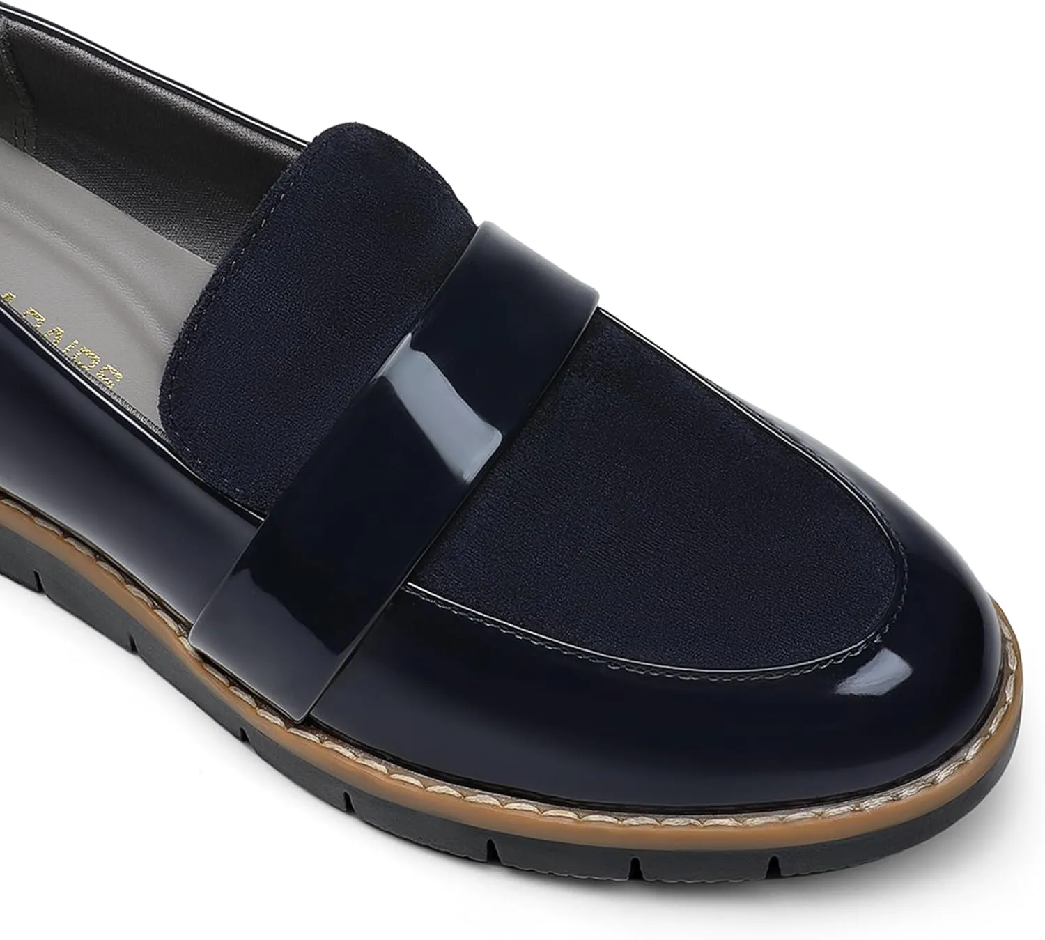 DREAM PAIRS Women's Loafers, Slip-On Business Casual Work Shoes