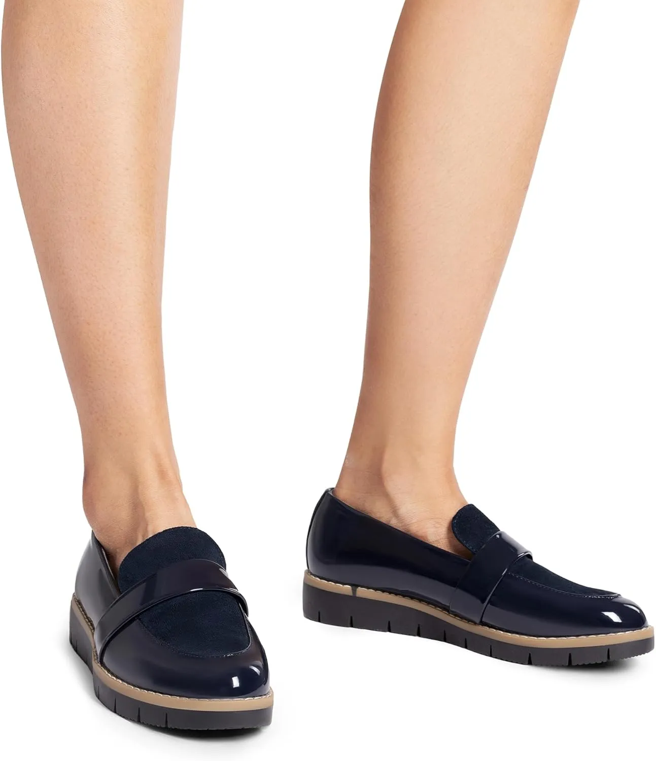 DREAM PAIRS Women's Loafers, Slip-On Business Casual Work Shoes