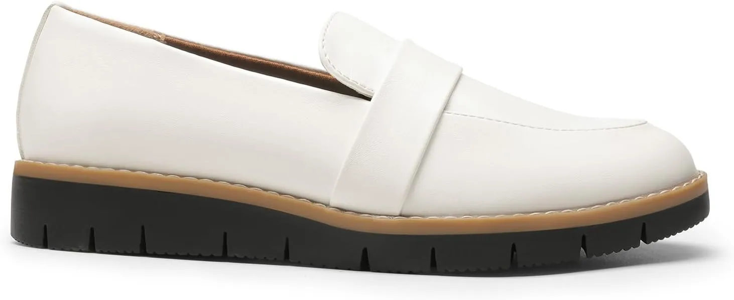 DREAM PAIRS Women's Loafers, Slip-On Business Casual Work Shoes