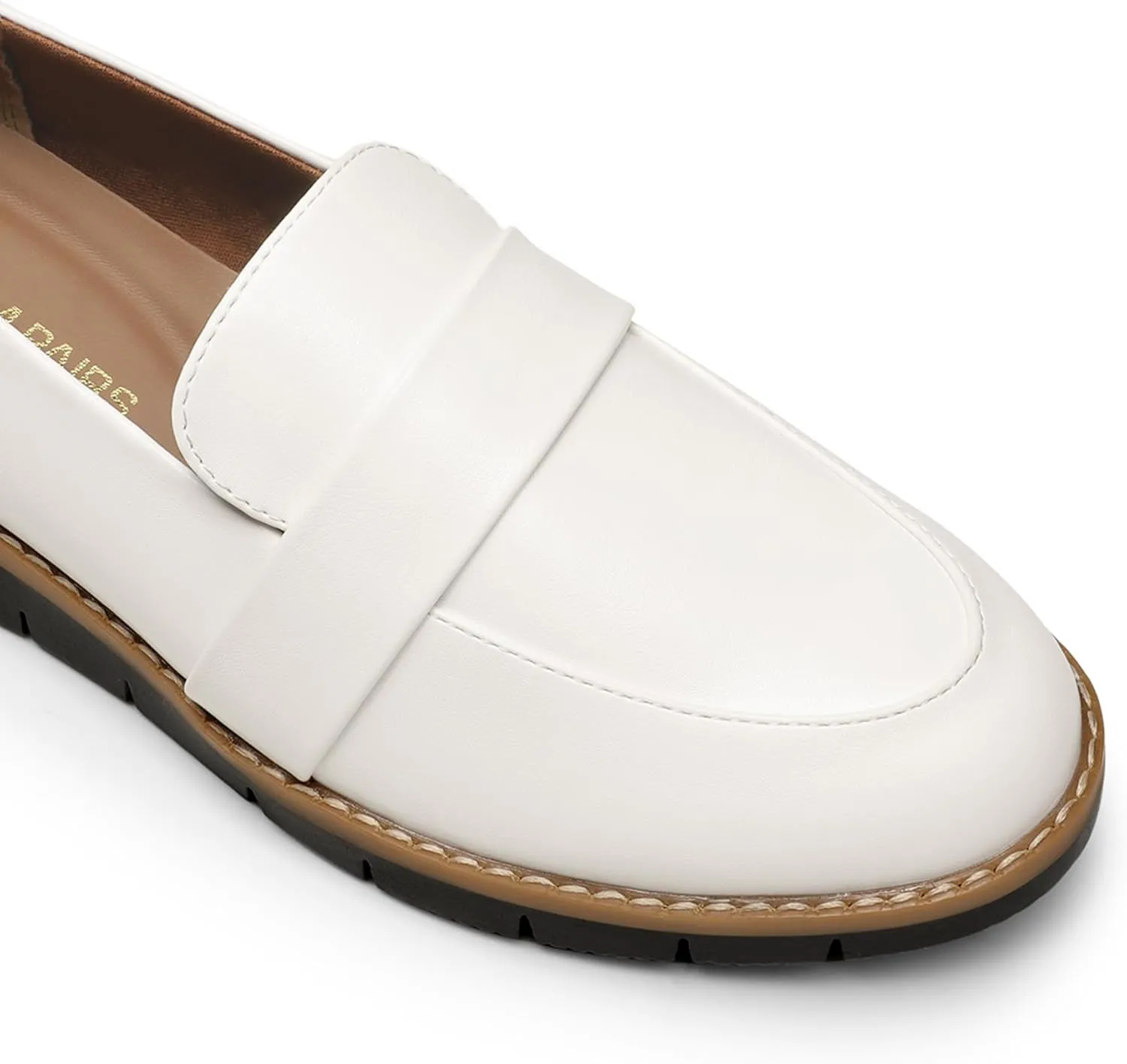 DREAM PAIRS Women's Loafers, Slip-On Business Casual Work Shoes