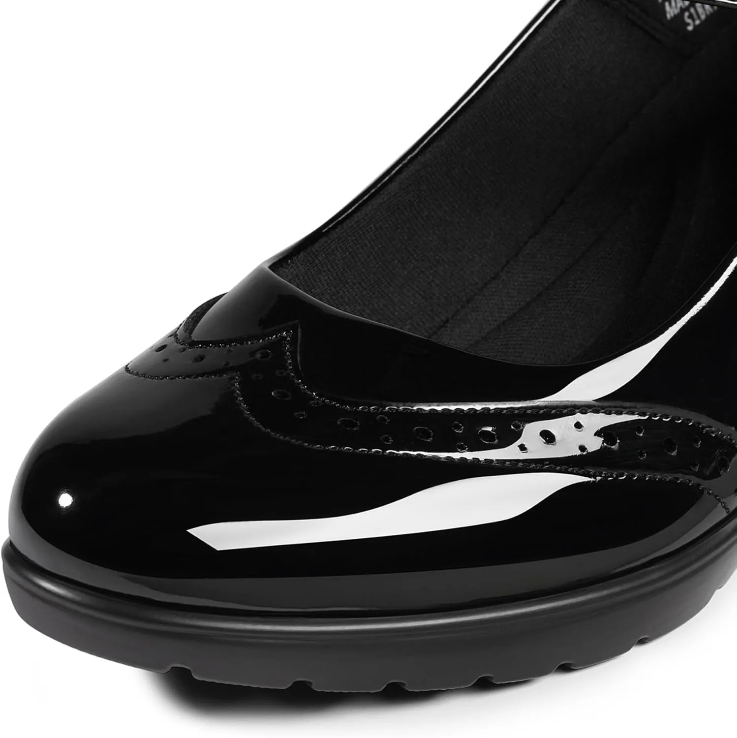 DREAM PAIRS Women's Oxfords Mary Jane Dress Shoes Heels for Women