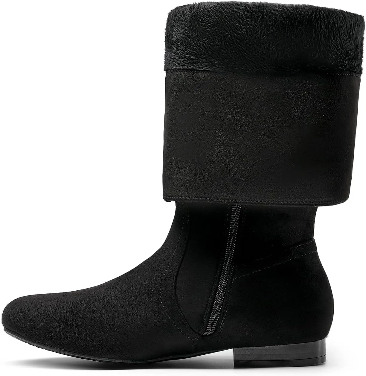 DREAM PAIRS Women's Wide Calf Knee High Pull On Fall Weather Winter Boots
