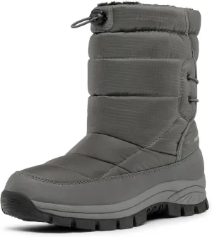 DREAM PAIRS Women's Winter Snow Boots Waterproof Lightweight Warm Fashion Janara Mid Calf Boot