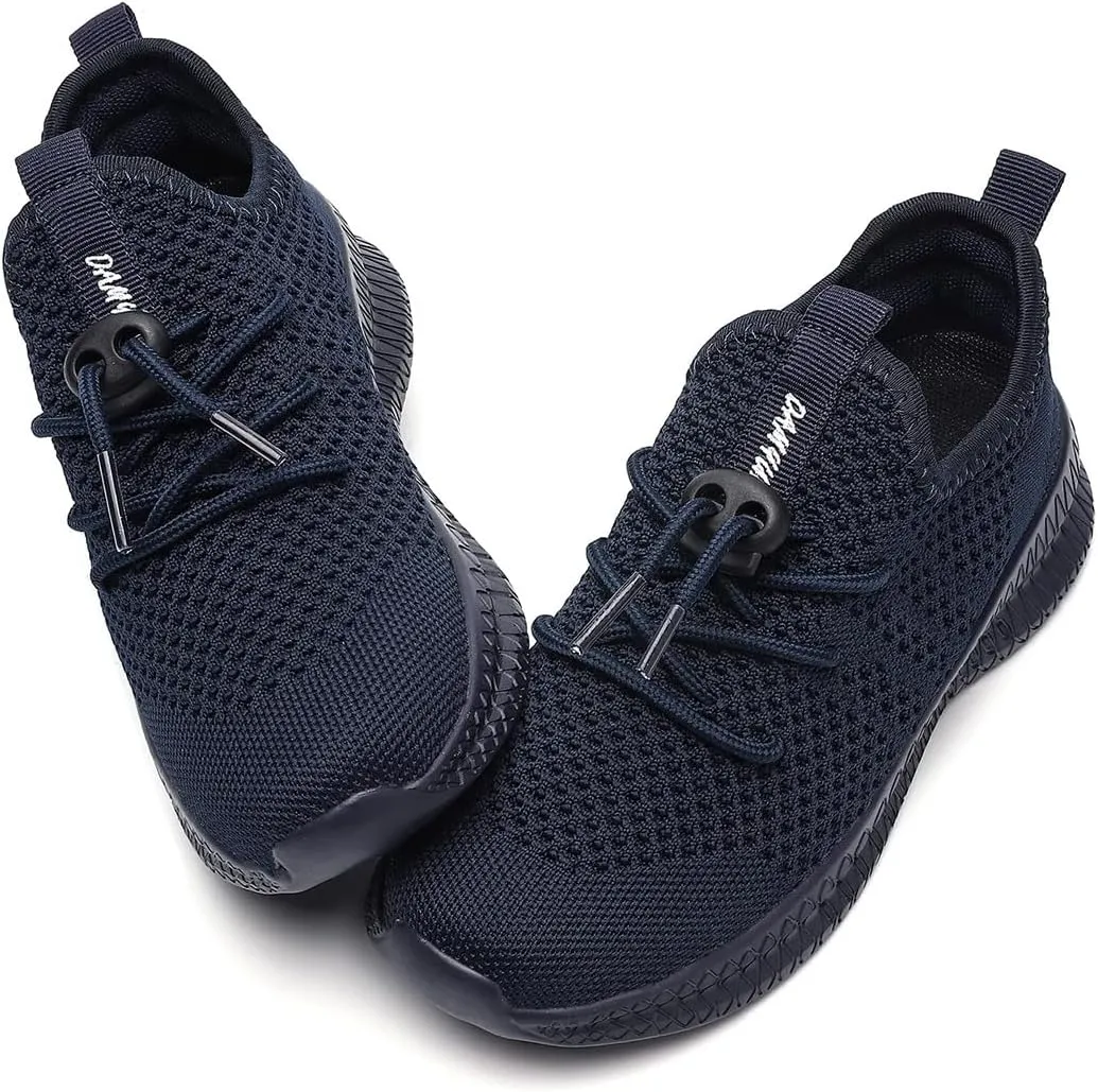 EGMPDA Boy Shoes Athletic Running Fashion Sneakers Walking Breathable Kids Girls Fitness Tennis Shoes Cross-Training Lightweight(Toddler/Little Kid/Big Kid)