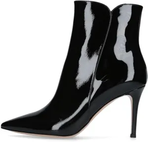 Eldof Women Mid High Heel Bootie | 8cm Pointy Toe Stilettos Ankle Boots | Women's Fashion Stiletto High Heel Ankle Boots