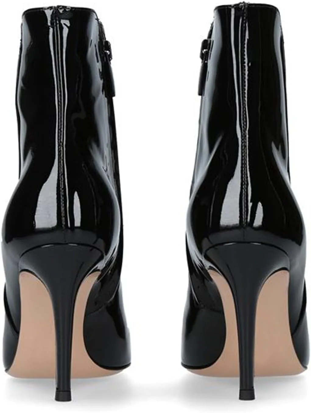 Eldof Women Mid High Heel Bootie | 8cm Pointy Toe Stilettos Ankle Boots | Women's Fashion Stiletto High Heel Ankle Boots