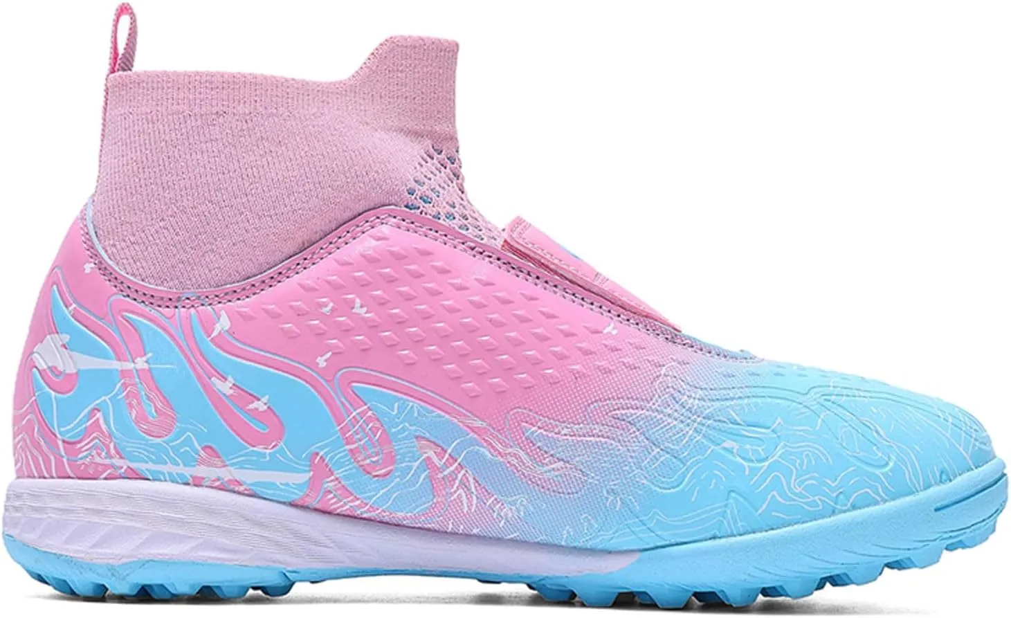 Eliogn Kids' Turf Soccer Shoes Indoor Football Outdoor Soccer Shoes Athletic Actual Combat Training Shoes(Little Kid/Big Kid)