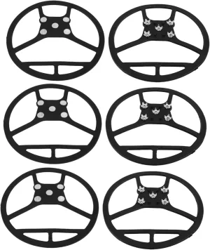 Enhance Your Adventure 6 Pack Ice Cleats for Boots Non-Slip Shoes Crampons Snow Grips Compact Design Long-Lasting
