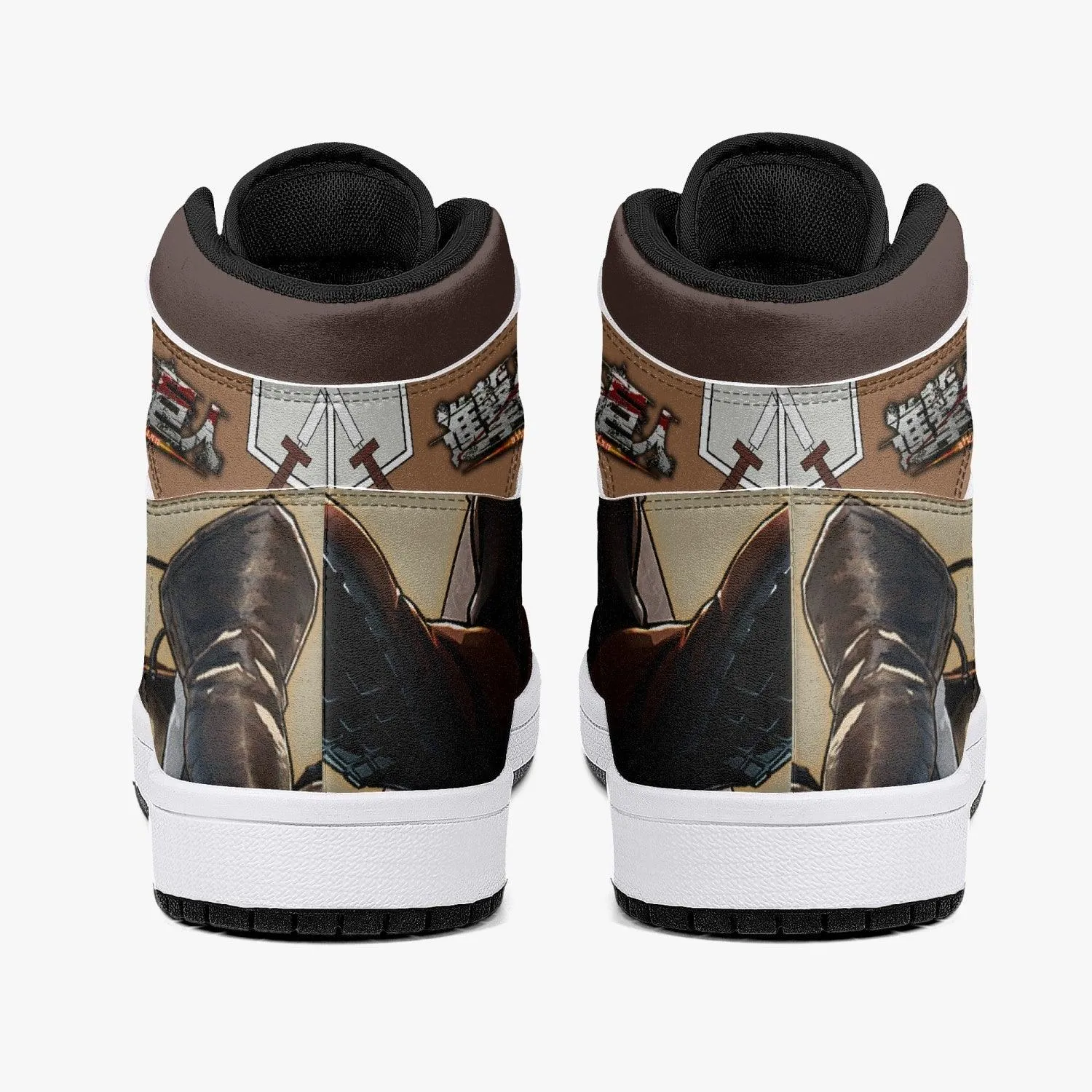 Eren Yeager Training Corps Attack on Titan Mid 1 Basketball Shoes