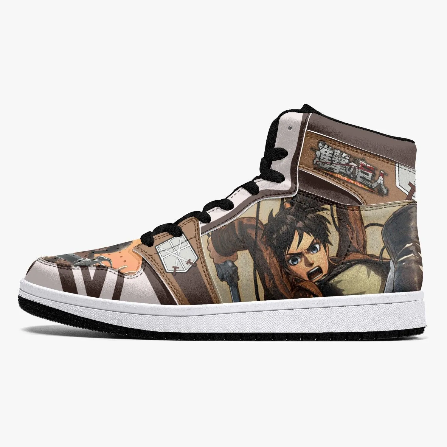 Eren Yeager Training Corps Attack on Titan Mid 1 Basketball Shoes