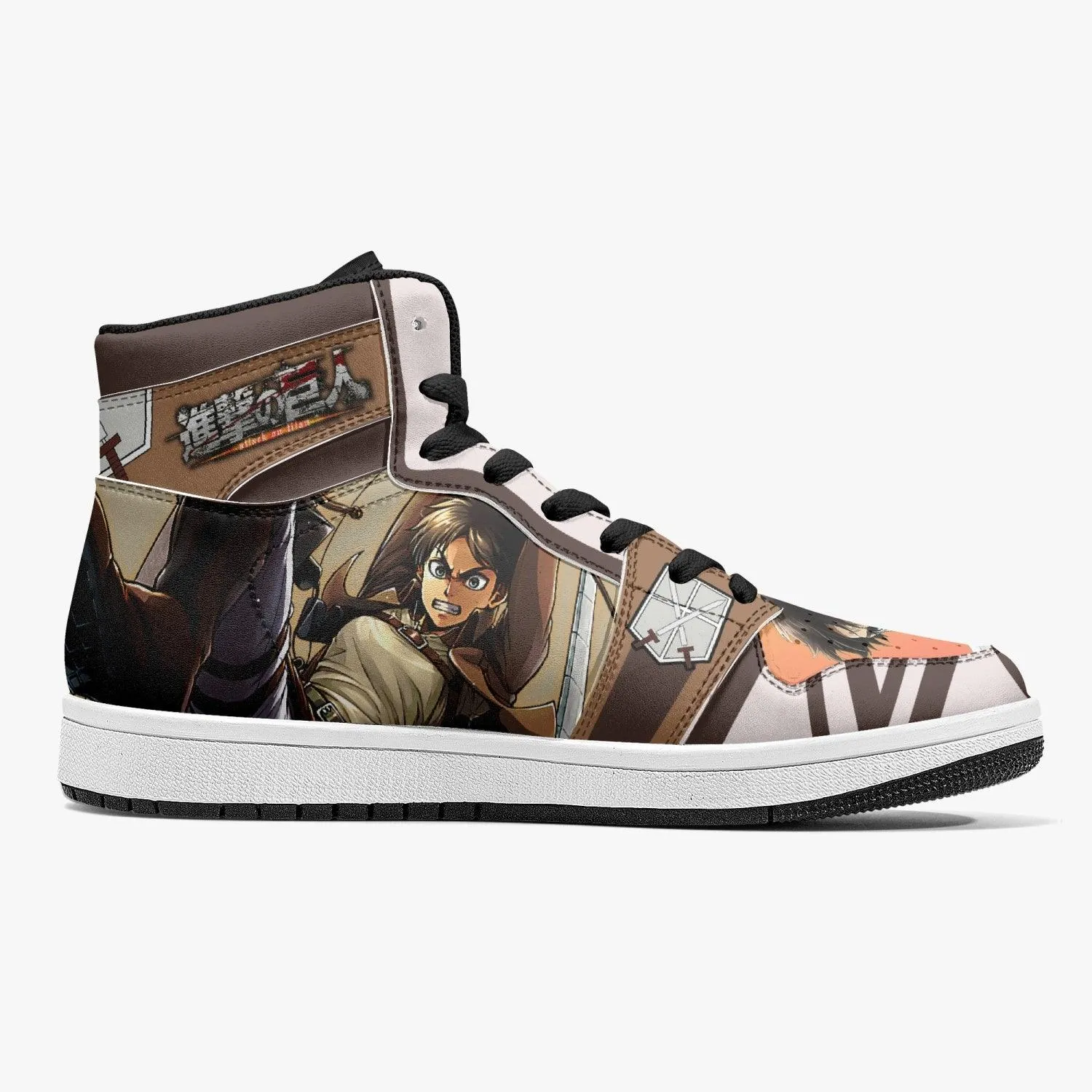 Eren Yeager Training Corps Attack on Titan Mid 1 Basketball Shoes