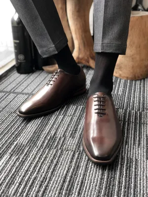 Espresso Enigma Brown Oxfords