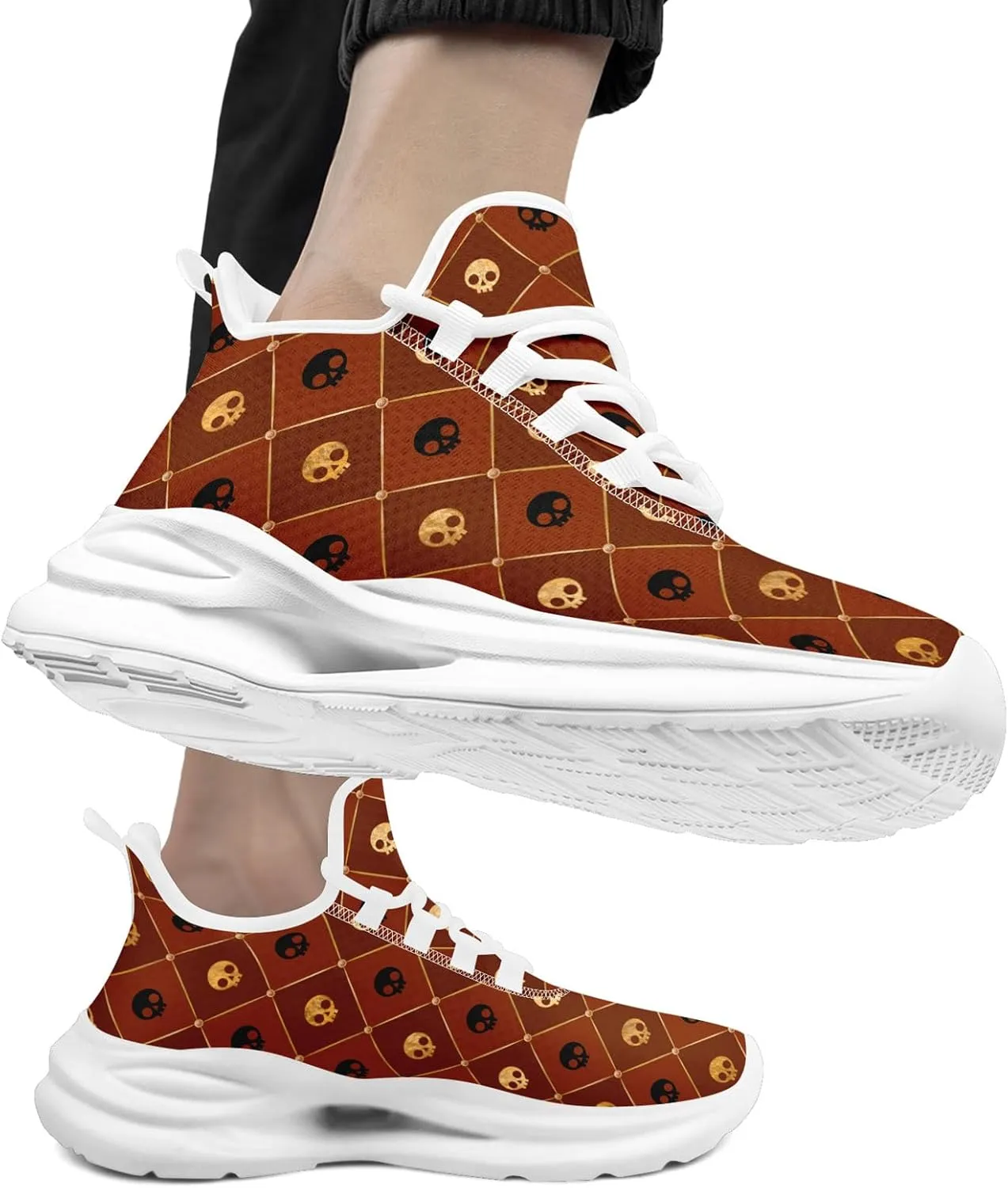 Fashion Running Sneakers for Men Women Couple Festival Gift Breathable Cushion Lace-up Gym Tennis Sports Shoes