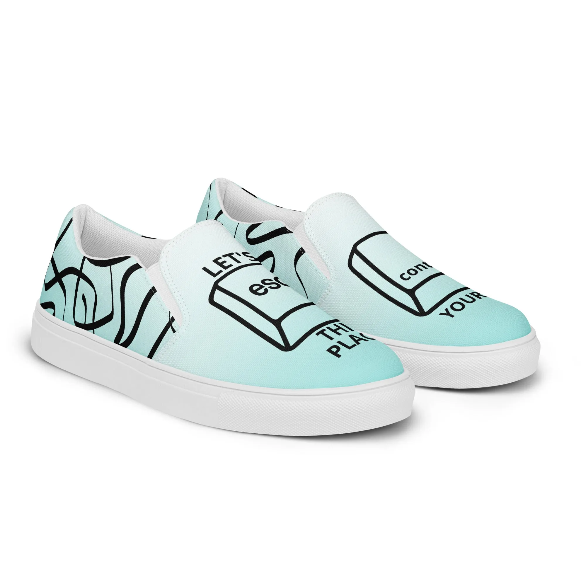 Feelings - Women's Canvas Slip-On Sneaker