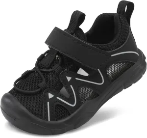 FEETCITY Wide Toddler Shoes Slip on Sneakers Boys Girls Toddler Tennis Shoes Sports Shoes Walking Shoes