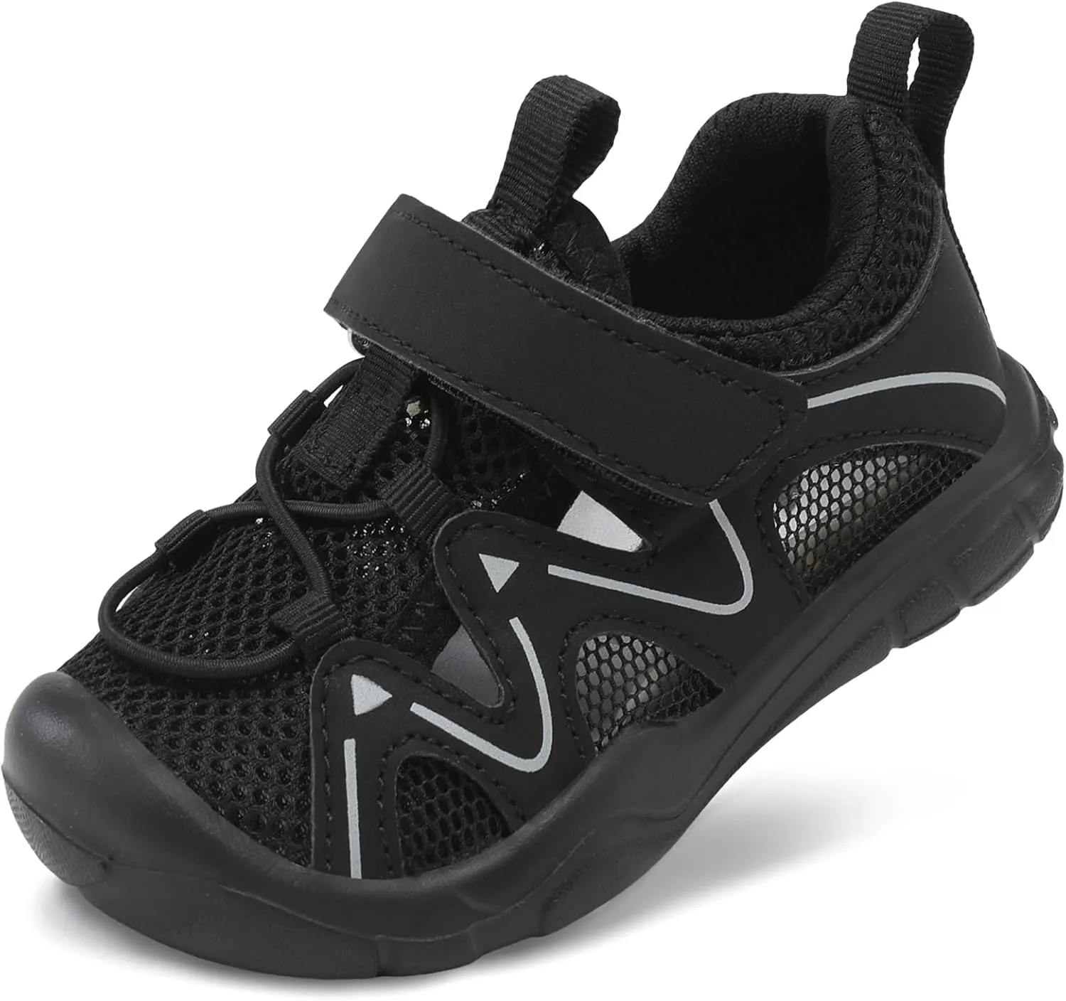 FEETCITY Wide Toddler Shoes Slip on Sneakers Boys Girls Toddler Tennis Shoes Sports Shoes Walking Shoes