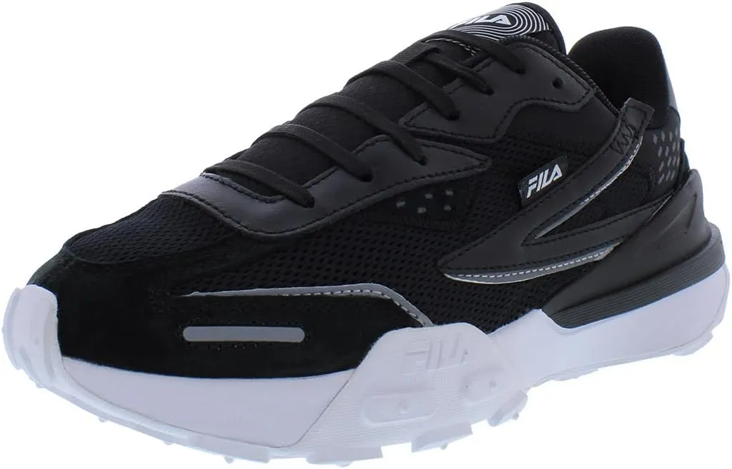 Fila Rapidride Mens Shoes Size 9.5, Color: Black/White
