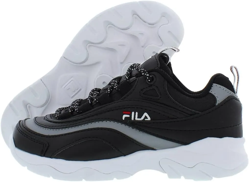 Fila Ray Boys Shoes Size 6.5, Color: Black/Grey
