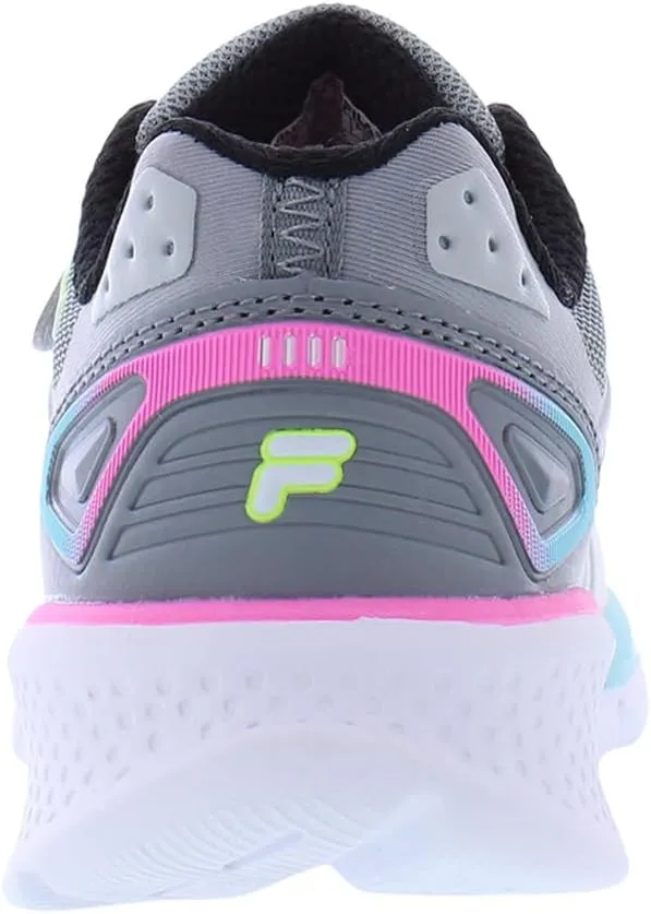 Fila Wanderun Strap Boys' (12-4) Running Shoe Red
