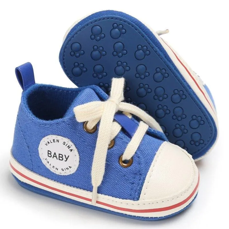 First Walker Canvas Baby Shoes