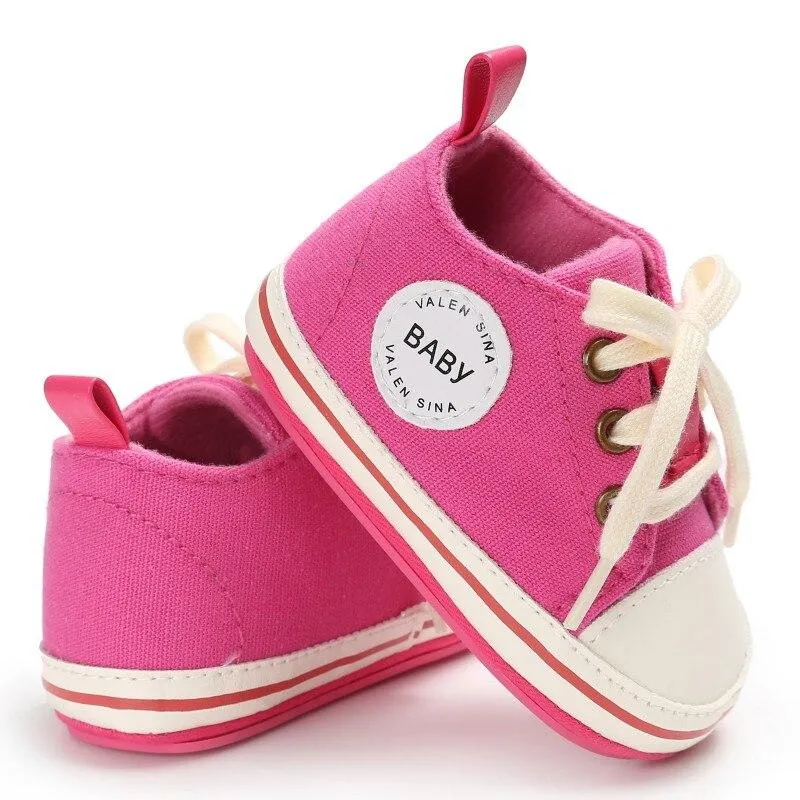 First Walker Canvas Baby Shoes